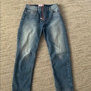 Revice denim jeans with heart in butt